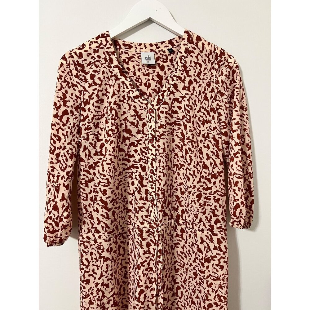 Cabi #5406 Sienna Leopard Print Draw String Waist… - image 5